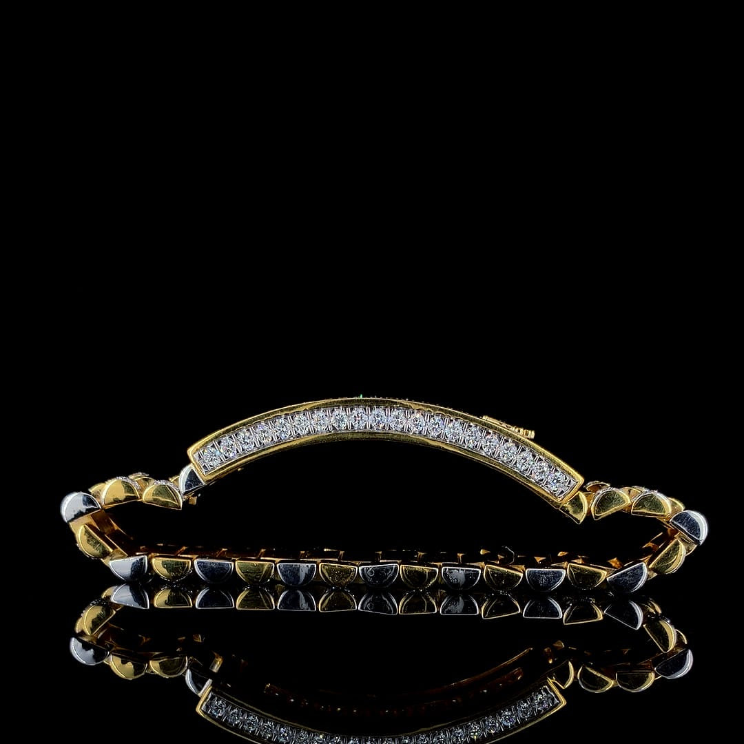 Presidential Pavé Diamond Bracelet