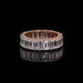 Emerald Cut Eternity Band – Lab Grown Diamonds
