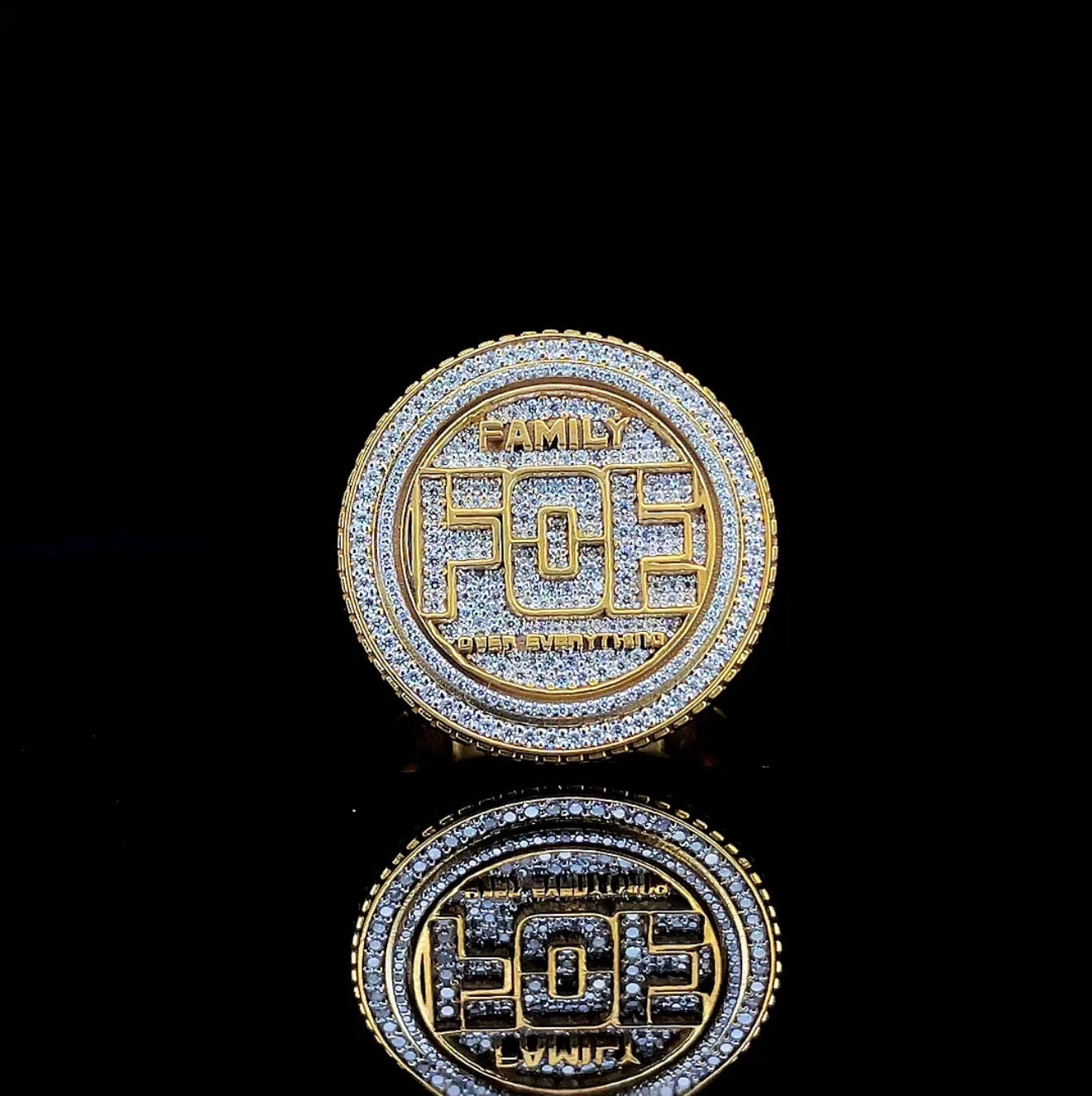 Luxury Custom Name ring