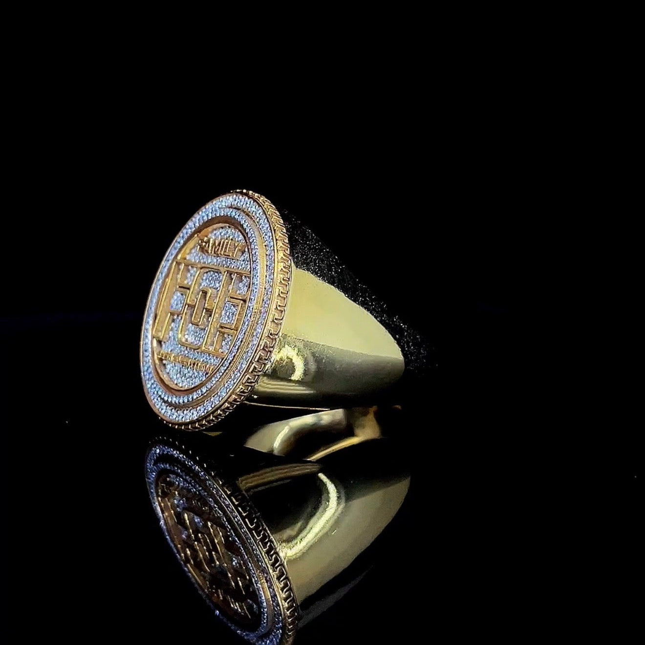 Luxury Custom Name ring
