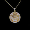 Luxury Custom Name Pendant - Lab Diamond
