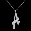 Custom Initial Diamond Pendant