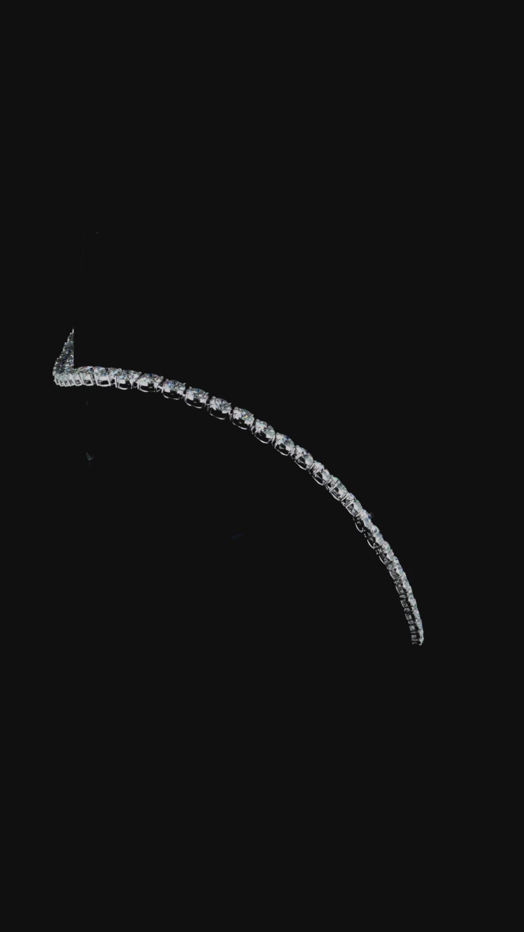 6mm Moissanite Diamond Tennis Chain - 925 Silver
